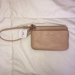 Never used coach wristlet